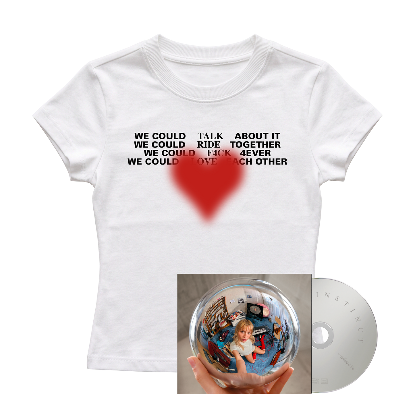 « INSTINCT » CD + BABY TEE