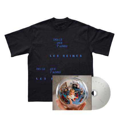 « INSTINCT » CD + EMBROIDERED T-SHIRT