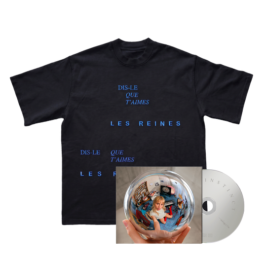 « INSTINCT » CD + EMBROIDERED T-SHIRT
