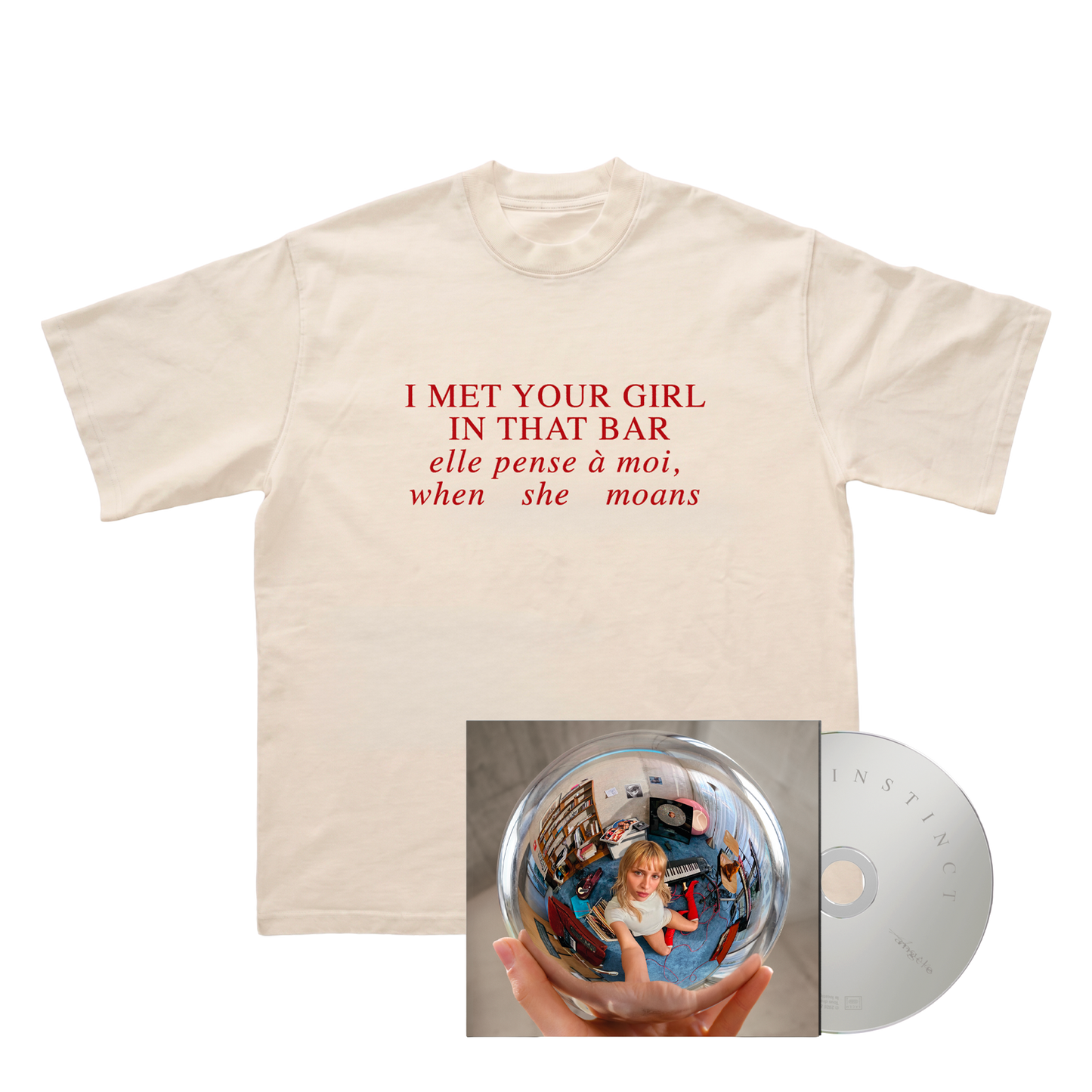 « INSTINCT » CD + T-SHIRT