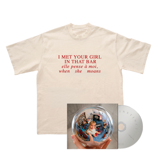 « INSTINCT » CD + T-SHIRT