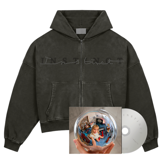 « INSTINCT » CD + ZIP HOODIE