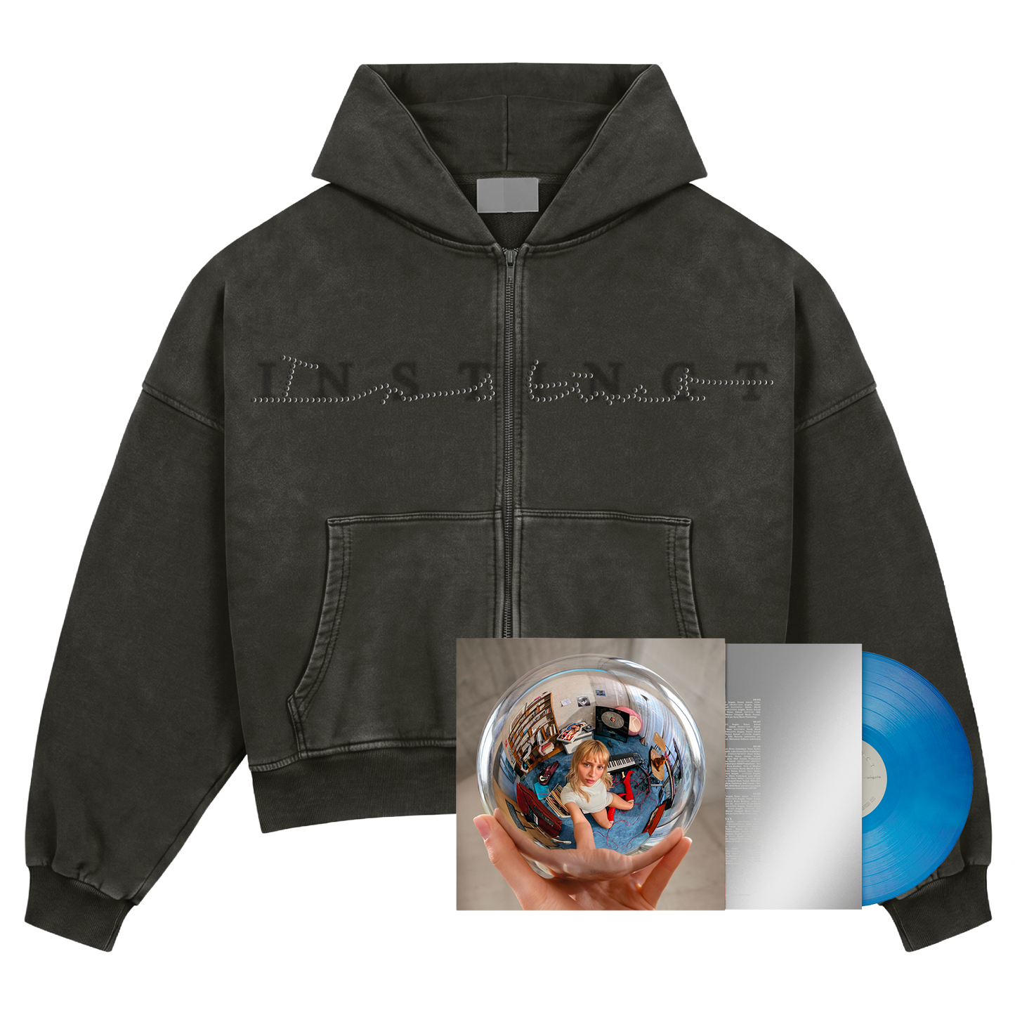 « INSTINCT » STANDARD VINYL + ZIP HOODIE